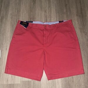 Polo by Ralph Lauren Men's Mantkt Red Shorts